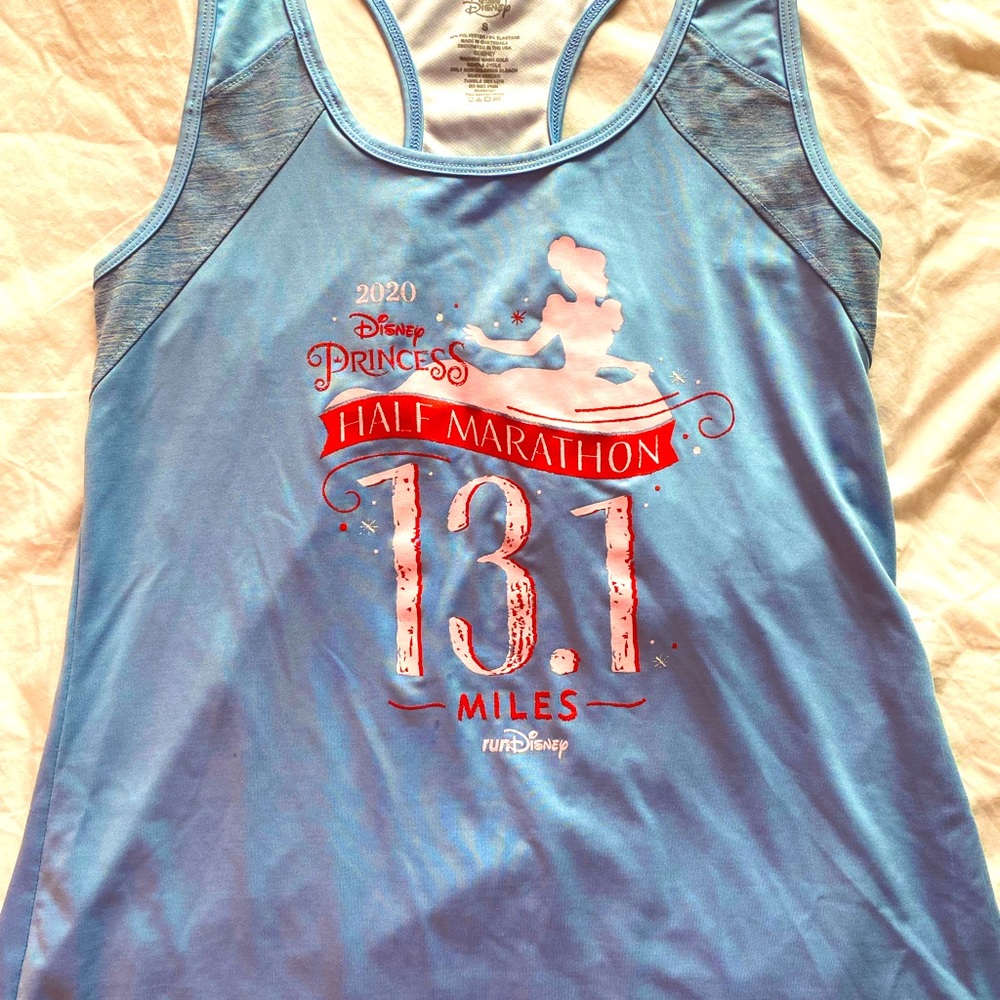 Disney Princess Half Marathon Sports Running Tank Top